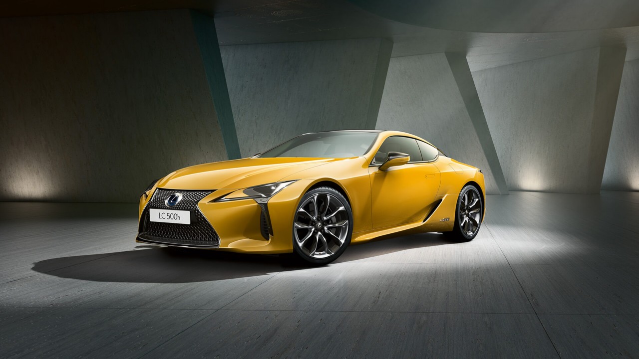 LEXUS ANUNȚĂ NOUL LC YELLOW EDITION