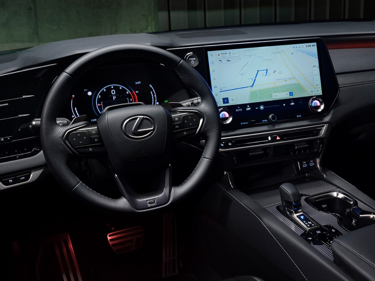 Lexus RX's Tazuna cockpit