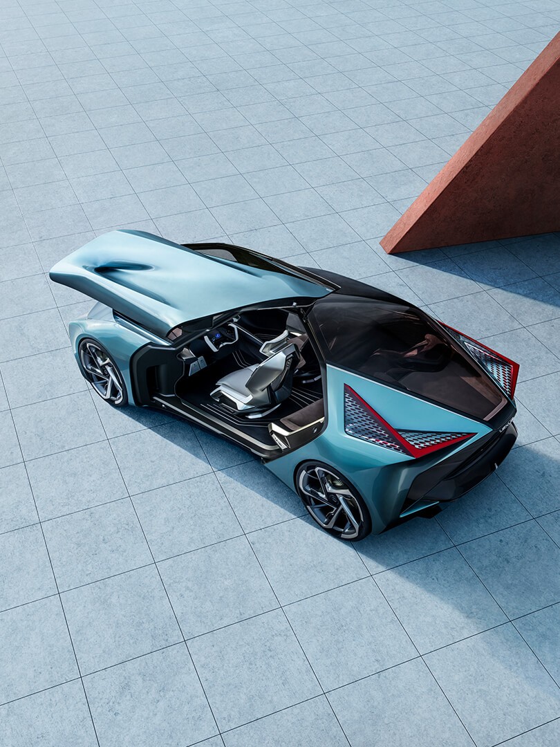 Exteriorul futurist anticipeaza autovehiculele Lexus Electrified din 2030